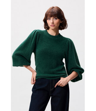 Catwalk Junkie Fuzzy puff sleeve knit