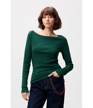 Catwalk Junkie Boatneck rib long sleeve