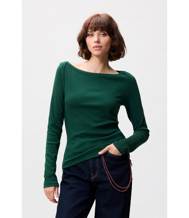 Catwalk Junkie Boatneck rib long sleeve