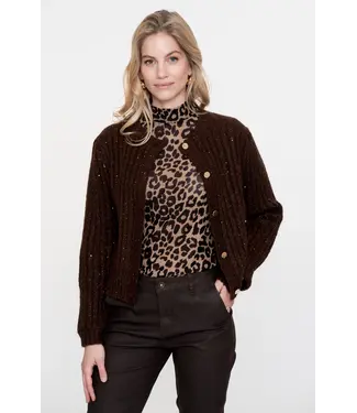 Geisha Cardigan lurex & sequinces