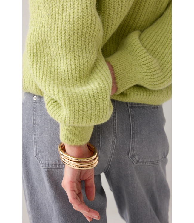 Summum Woman 7s7964-70044 Sweater garment dye knit