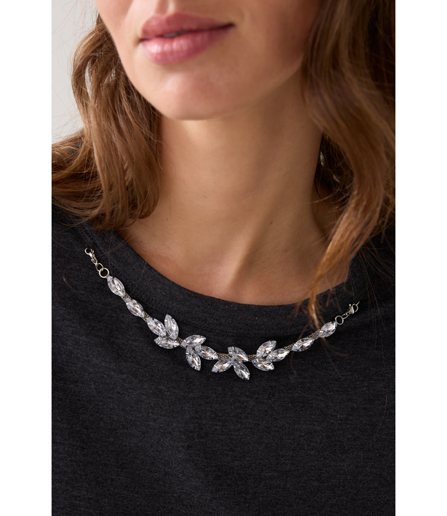 Summum Woman 3s5194-30724 T-shirt met necklace detail