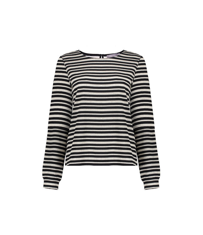 Geisha 52563-47 Top striped ajour