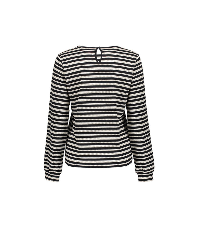 Geisha 52563-47 Top striped ajour