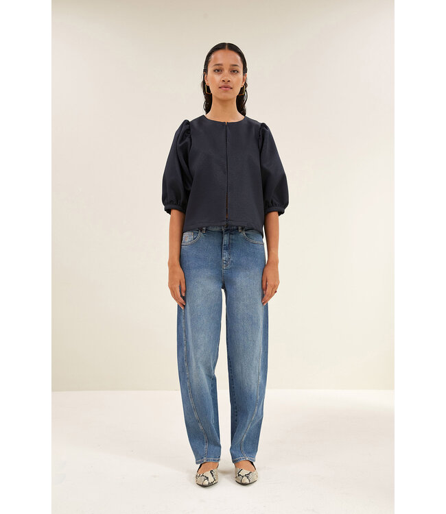 BY-BAR AMSTERDAM 25518047 Begum mid denim pants