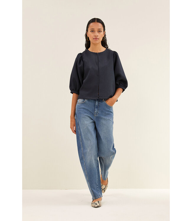 BY-BAR AMSTERDAM 25518047 Begum mid denim pants