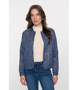 Geisha bomber blue
