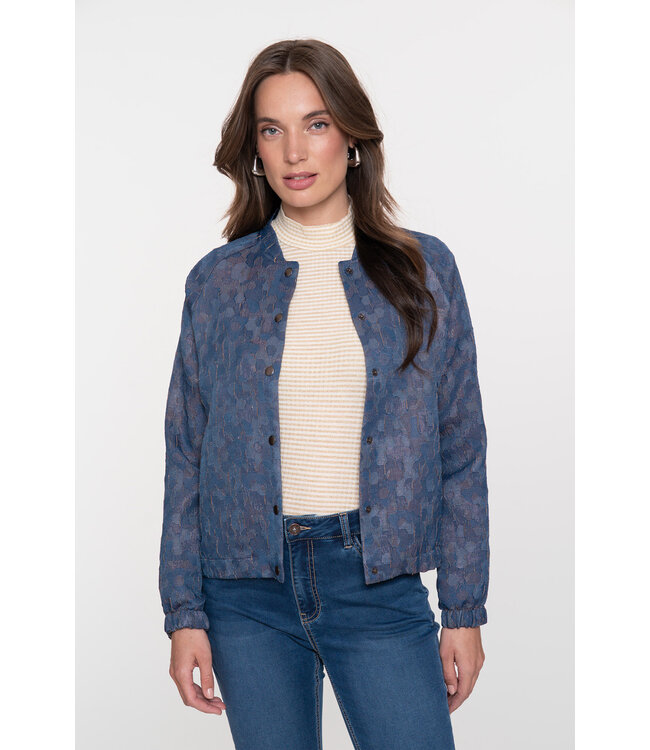Geisha bomber blue