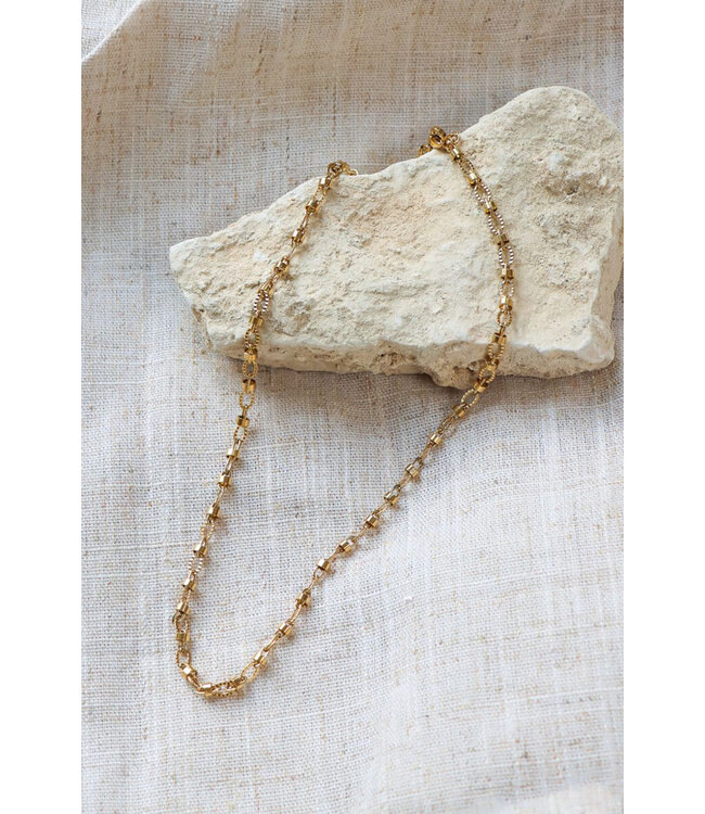 Label Kiki K.SK.182.1 Oval loop necklace