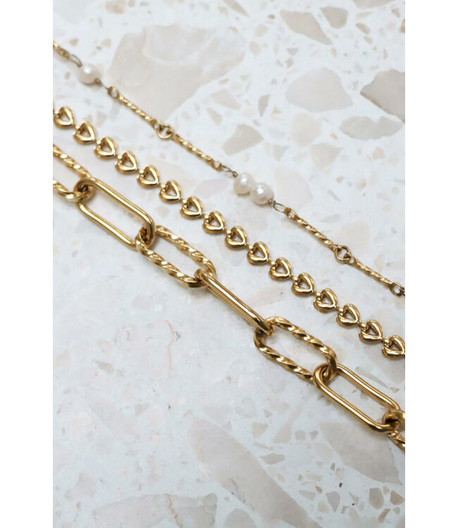 Label Kiki K.SA.215.1 Baby shell bracelet