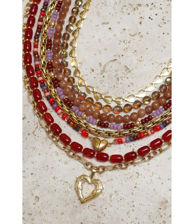 Label Kiki K.EX.027.1 Sisi necklace gold