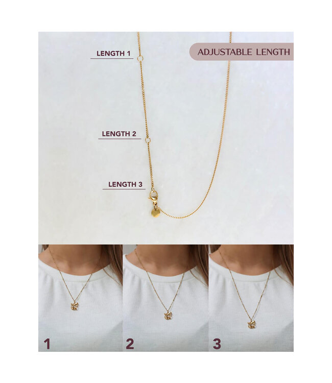 Label Kiki K.SK.186.2 Cherry bow necklace