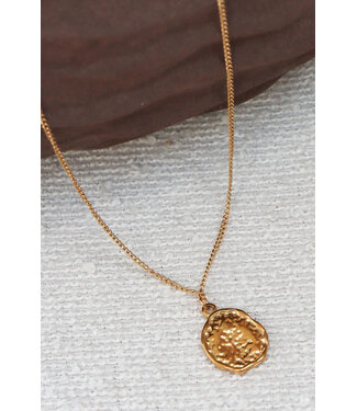 Label Kiki Gold rush necklace