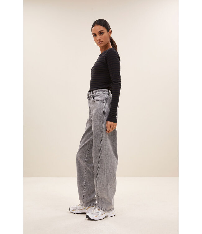 BY-BAR AMSTERDAM 25511018 Longsleeve melange stripe