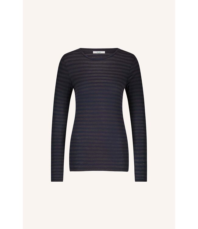 BY-BAR AMSTERDAM 25511018 Longsleeve melange stripe