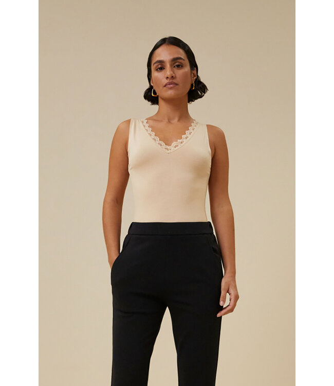 BY-BAR AMSTERDAM lace singlet