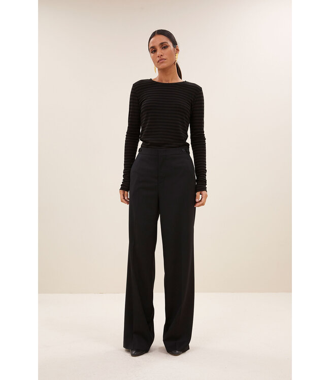 BY-BAR AMSTERDAM 25511018 Longsleeve melange stripe