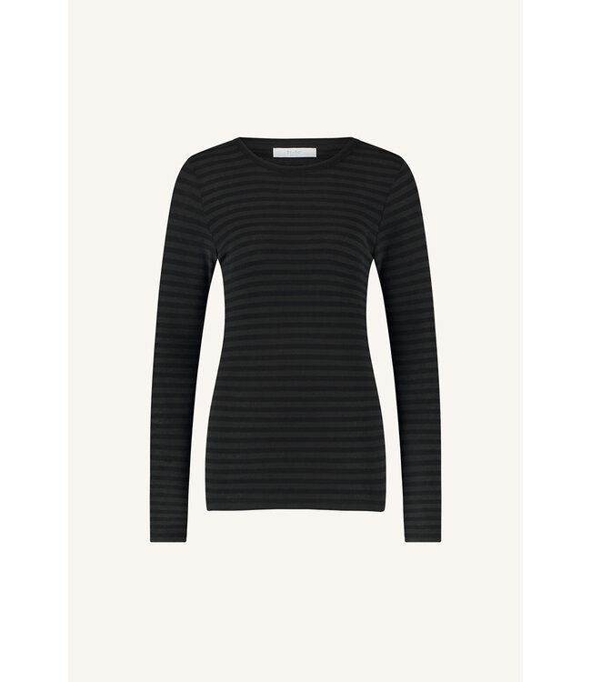 BY-BAR AMSTERDAM 25511018 Longsleeve melange stripe