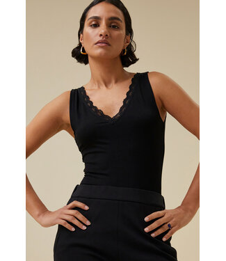 BY-BAR AMSTERDAM lace singlet