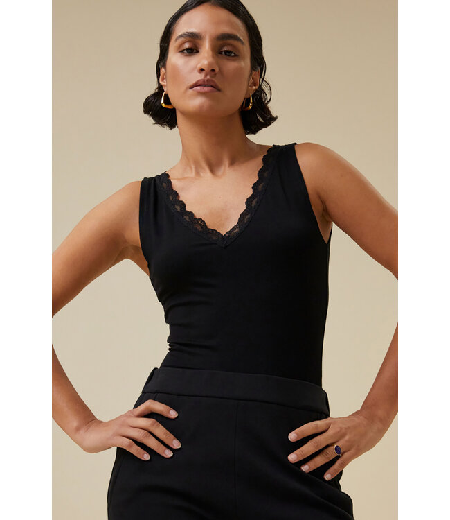 BY-BAR AMSTERDAM lace singlet