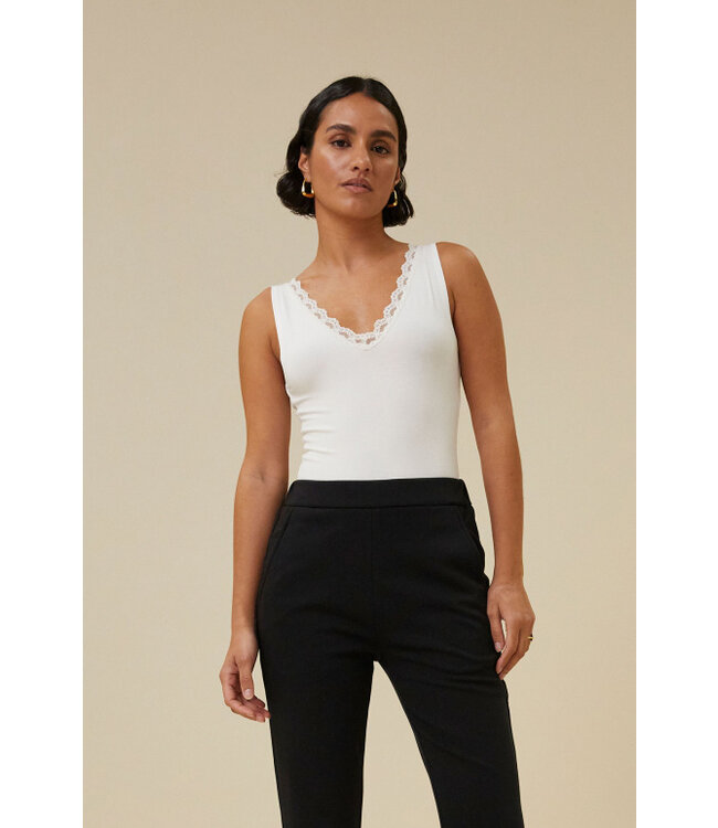 BY-BAR AMSTERDAM lace singlet