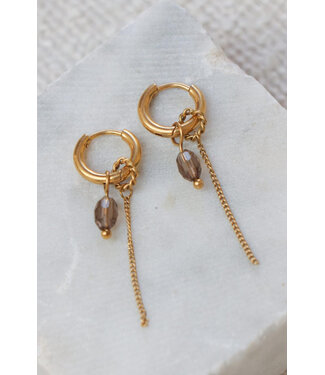 Label Kiki Chain anthracite hoop
