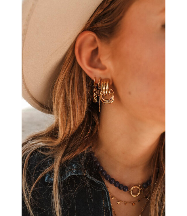 Label Kiki K.SH.331.1 Chain anthracite hoop