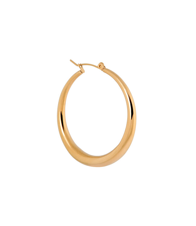 Label Kiki K.SH.348.1 Golden cirkel hoop