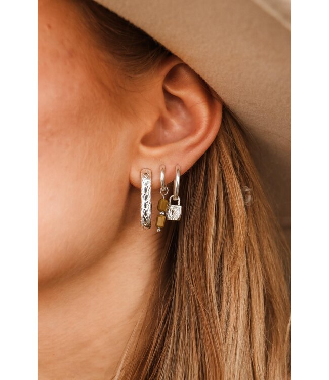 Label Kiki K.SH.346.2 Oval braid hoop