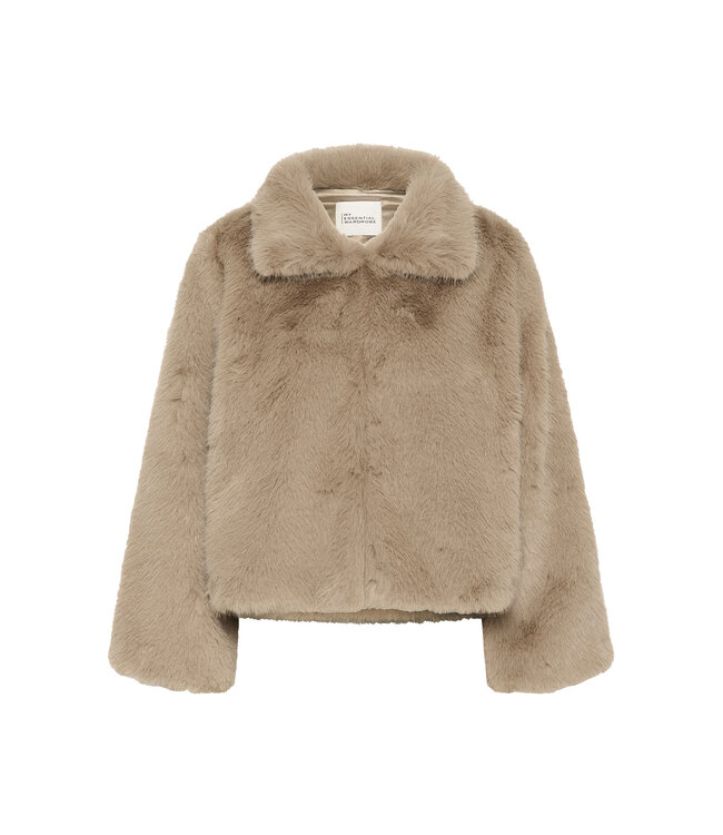My Essential Wardrobe 10705189 Alexa Fur Jacket