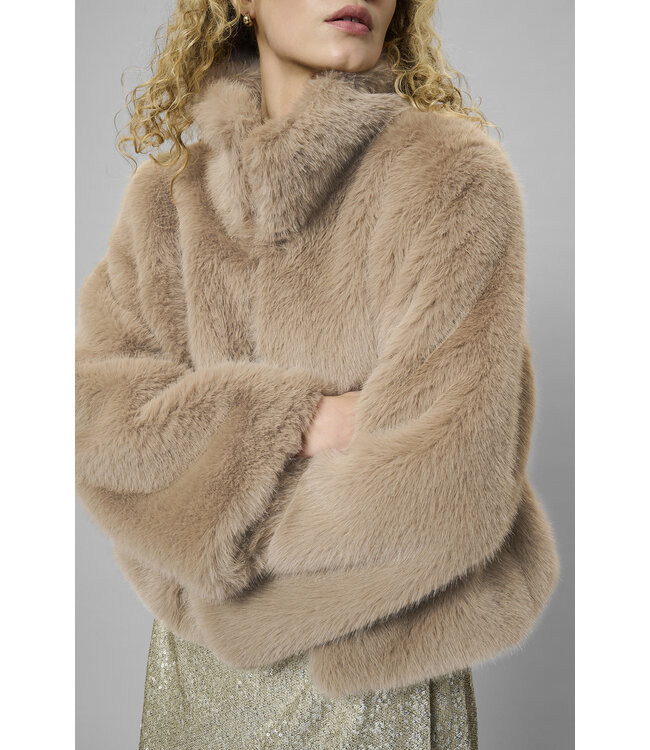 My Essential Wardrobe 10705189 Alexa Fur Jacket
