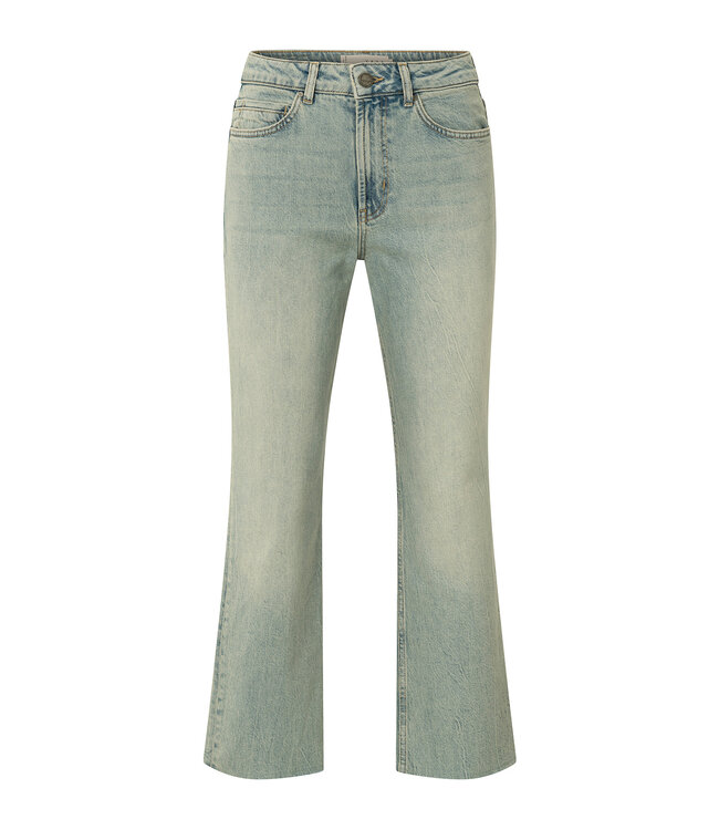 Yaya Straight fit gewassen denim