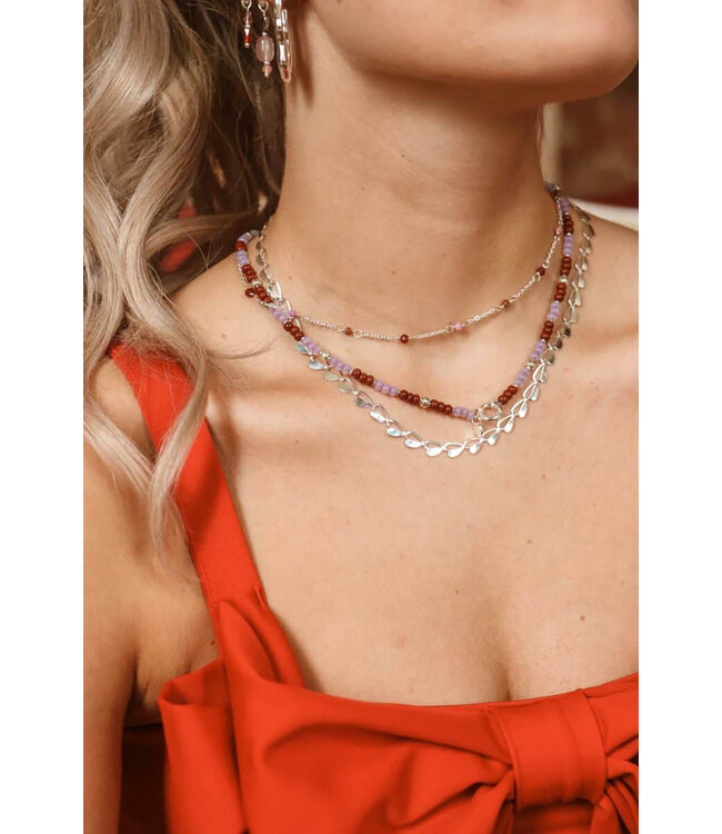 Label Kiki K.SK.171.2 Half heart necklace