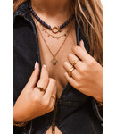 Label Kiki Wish me luck necklace