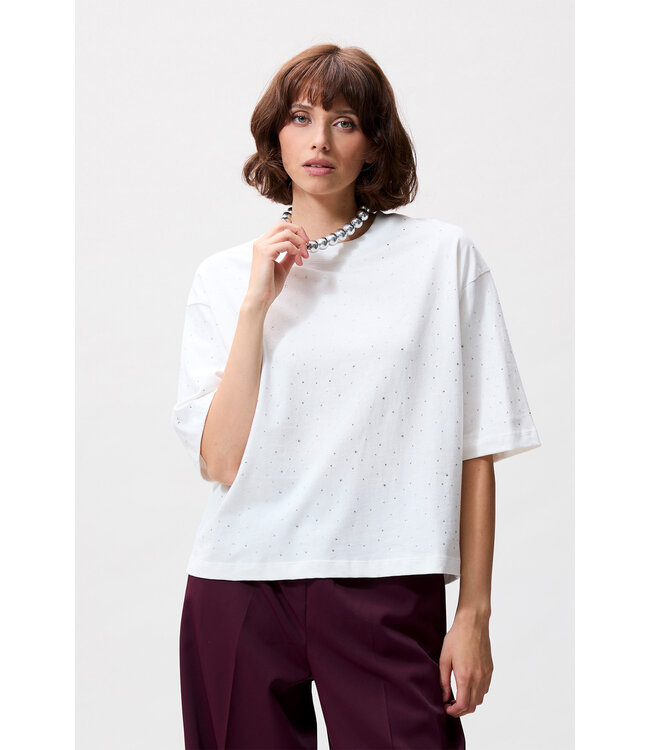Catwalk Junkie Loose fit strass Tshirt