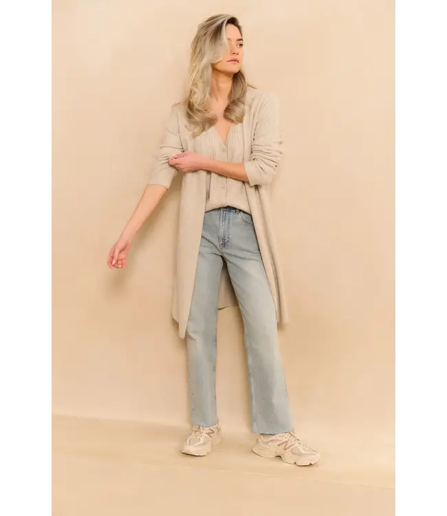 Yaya 01-311115-510 Straight fit gewassen denim