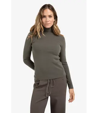 Yaya Fijne ribtrui met col