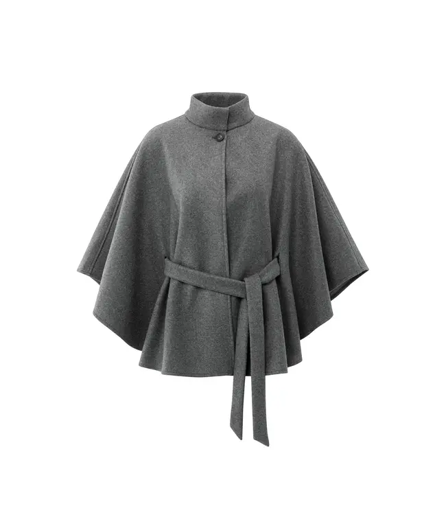 Yaya 03-521004-510 Poncho with collar