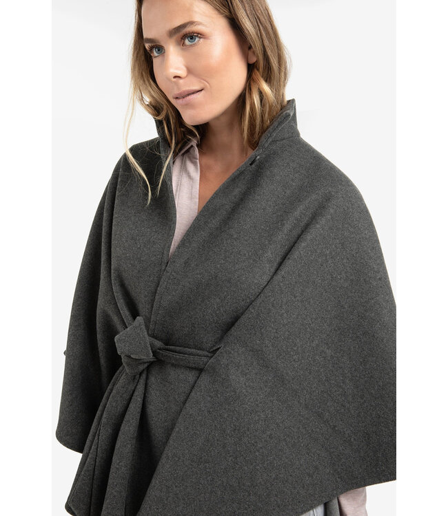 Yaya 03-521004-510 Poncho with collar