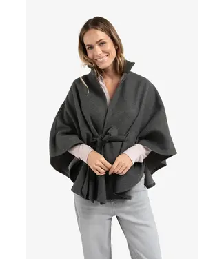 Yaya Poncho with collar