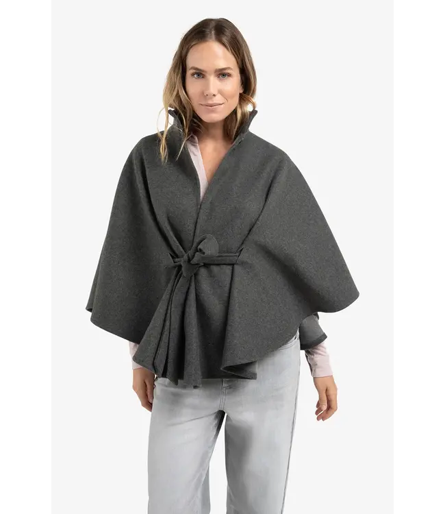 Yaya 03-521004-510 Poncho with collar