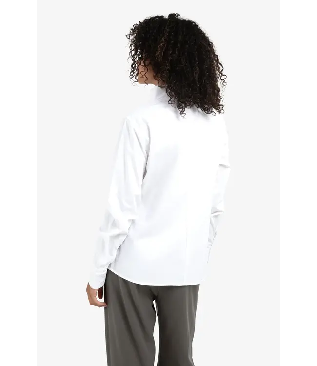 Yaya 01-201181-510 Blouse met hoge V-hals