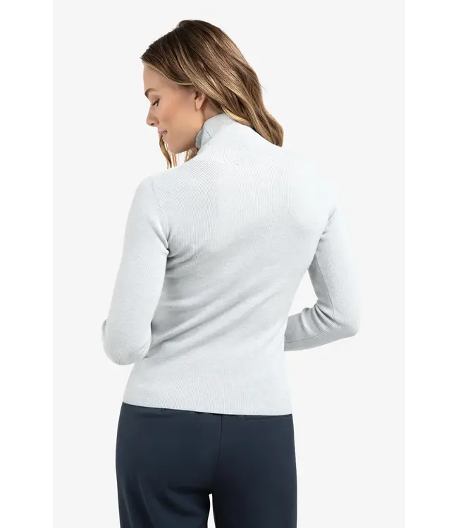 Yaya 01-000517-510 Fijne ribtrui met col