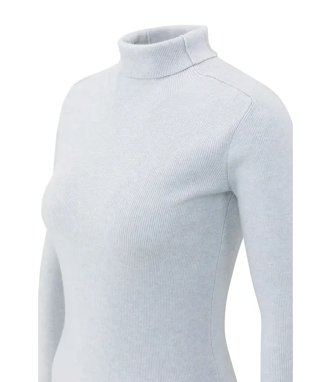 Yaya 01-000517-510 Fijne ribtrui met col
