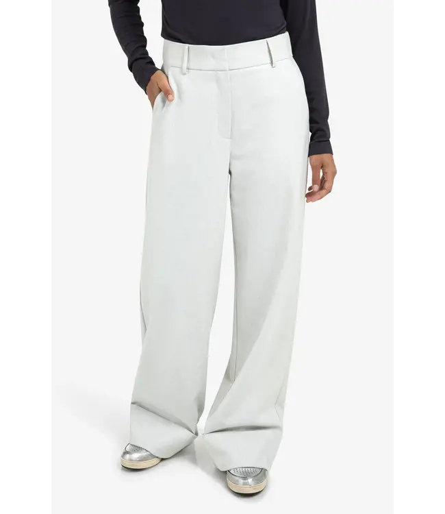 Yaya 01-301224-510 Broek met omgeslagen zoom