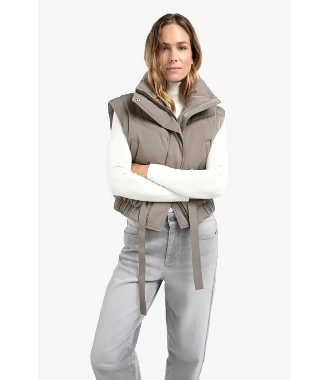 Yaya 02-001065-510 Oversized jas met afritsmouwen