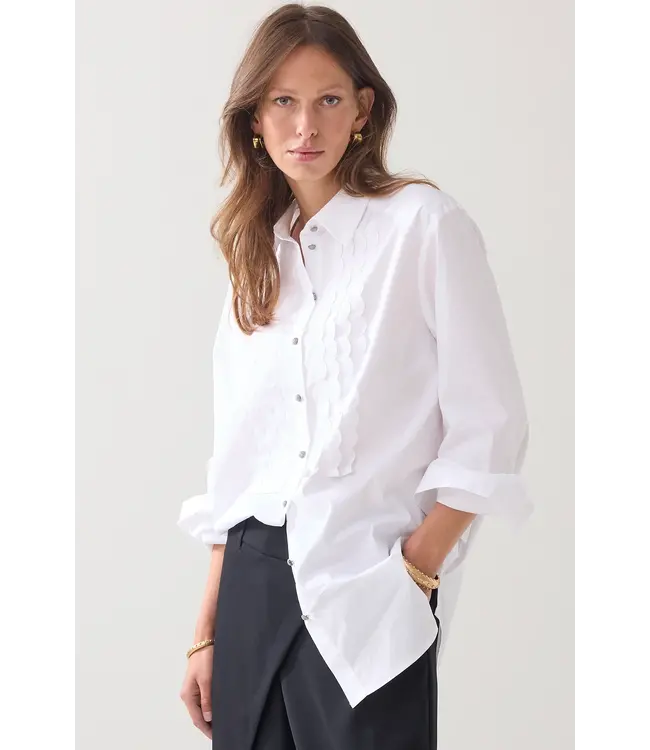 Summum Woman Blouse Party poplin