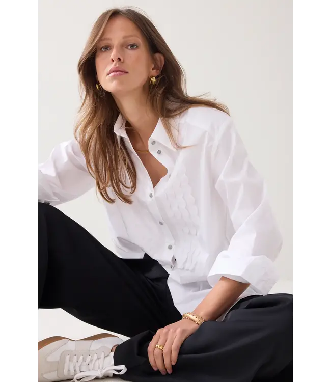 Summum Woman 2s3372-12321 Blouse Party poplin