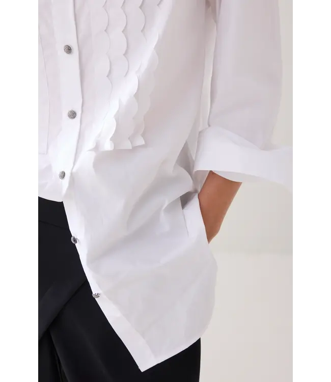 Summum Woman 2s3372-12321 Blouse Party poplin