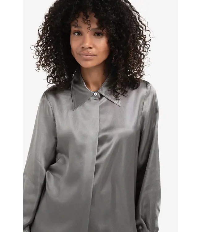Yaya 01-701326-510 Satijnen blouse